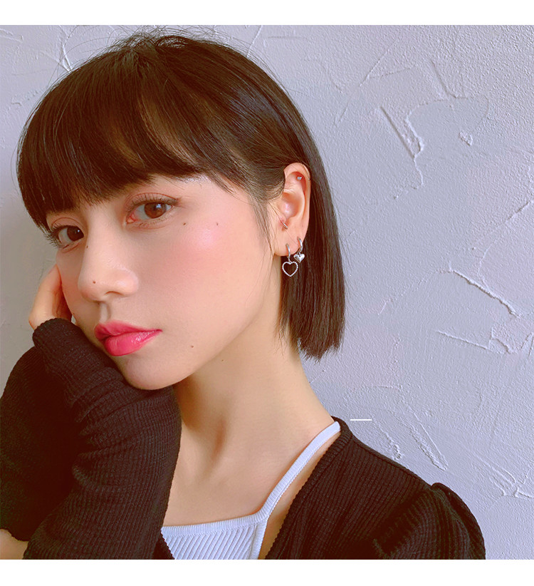 短发妹子应该佩戴哪种风格的耳环(图1)